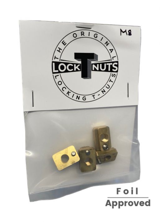 FBC - Locking Foil Track Nuts