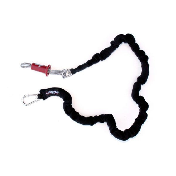 Ozone Long Safety Leash V2 with Quick Release & Spinning Shackle