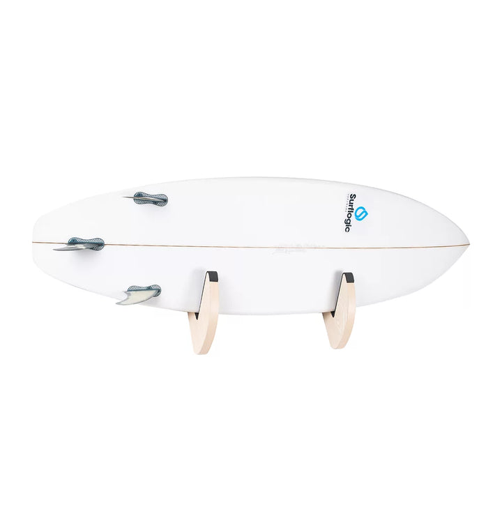 Surflogic Wooden Surfboard wall rack